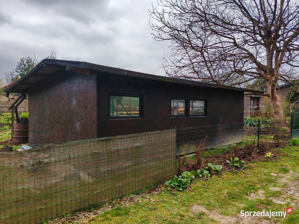 OKAZJA Domek 35m 15m Taras DZIAŁKA 4 ARY ROD siatka Balice