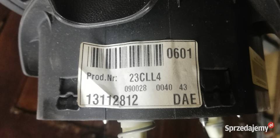 Poduszka kierowcy i podłokietnik Vectra C Poniec