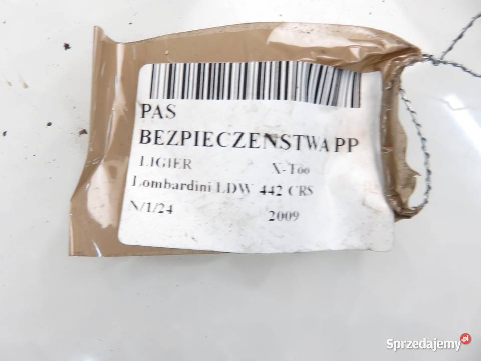 PAS PRAWY PRZEDNI LIGIER XToo 00043664A 33032603 osobowe