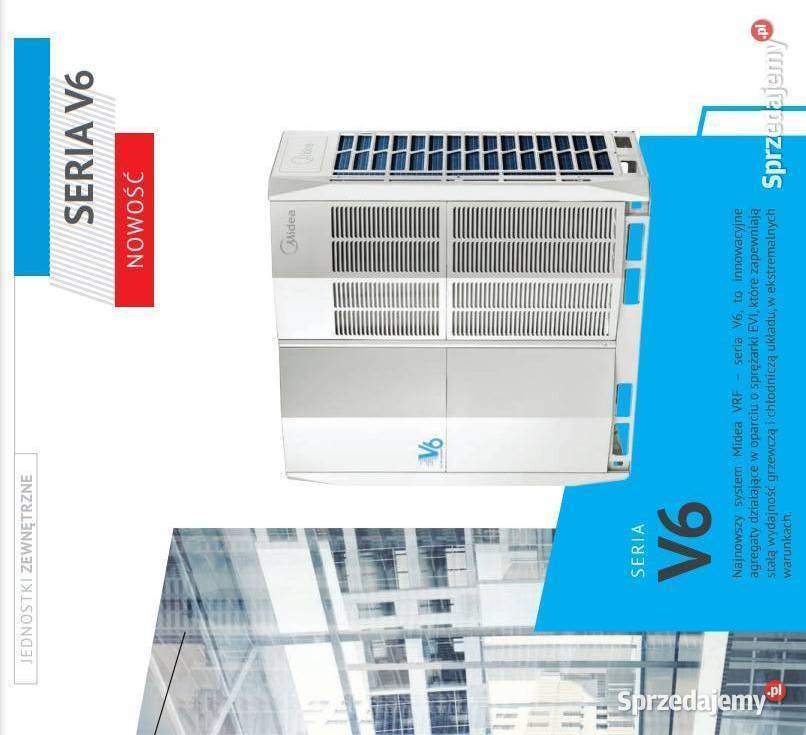Klimatyzacja VRF Midea MV6i500WV2GN1E 50 kW Toruń