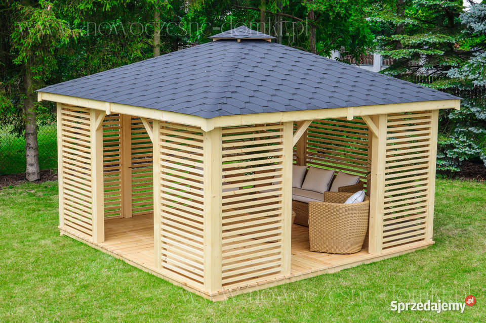Altana ogrodowa Roma 1 wym 4x4m Producent Montaż
