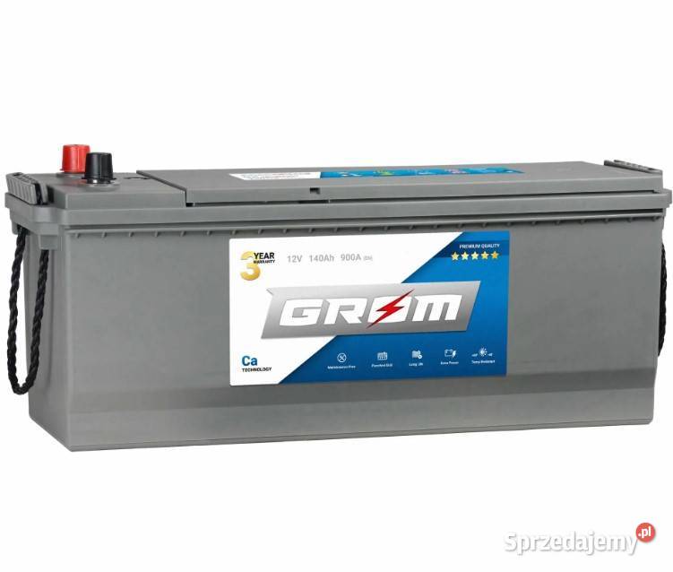 Akumulator GROM Premium 140Ah 900A EN LEWY PLUS Akumulatory dolnośląskie Wałbrzych