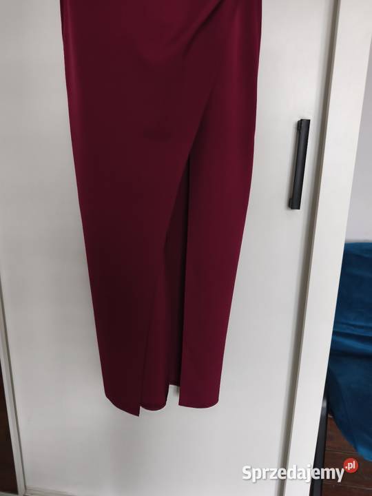 Sukienka bordo 44 Bez wzoru Poznań