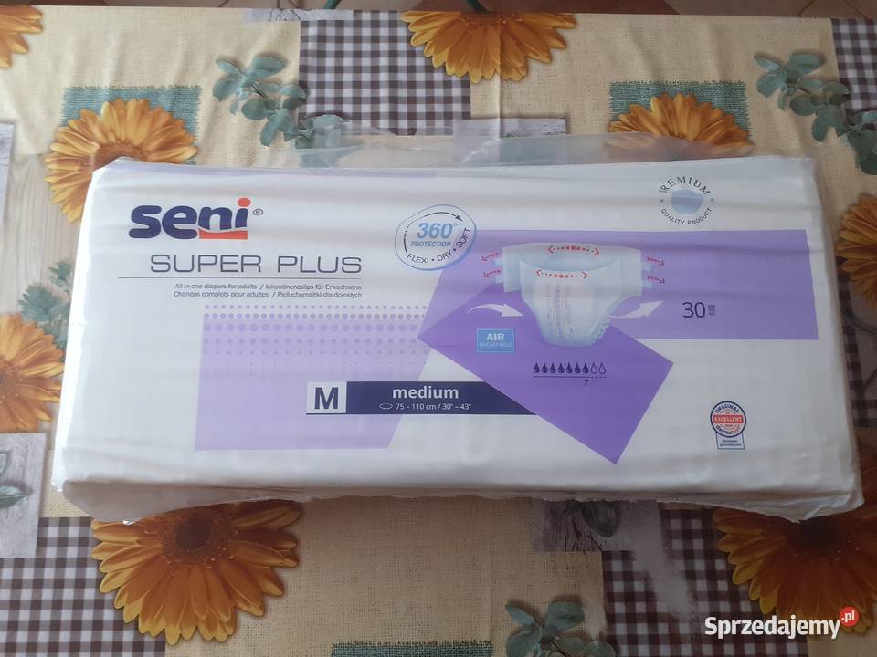 Pieluchomajtki dorosłych SENI SUPER Plus