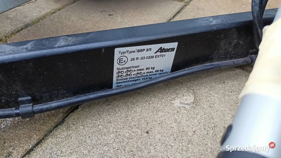 Bagażnik hak Atera Sport Strada M2 13pin 2 Łodygowice