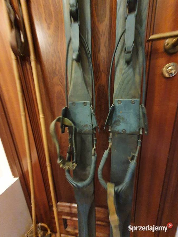 stare NARTY w komplecie kijkisygnatura SF