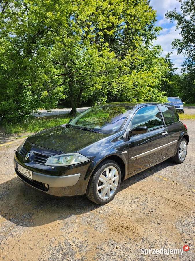 Renault Megane niski przebieg 92 welurowa tapicerka Siemianowice Śląskie
