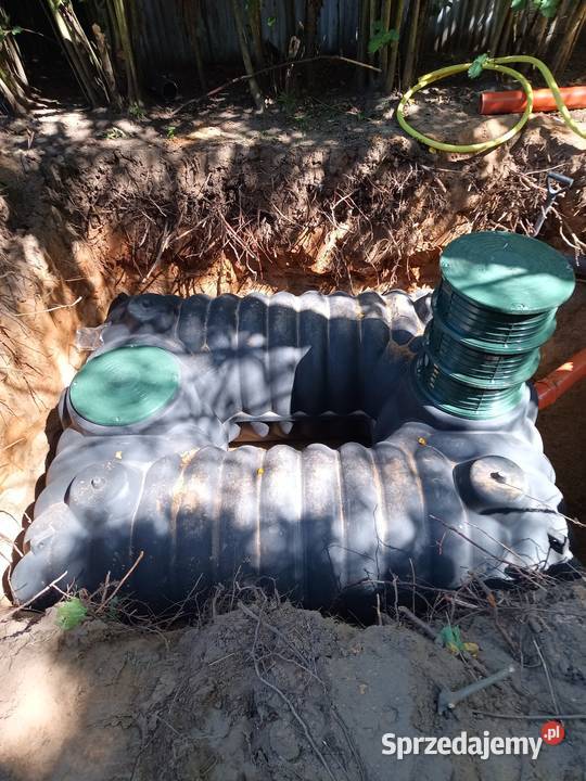 Odwodnienia drenaże studnie chłonne montaż usługi budowlane