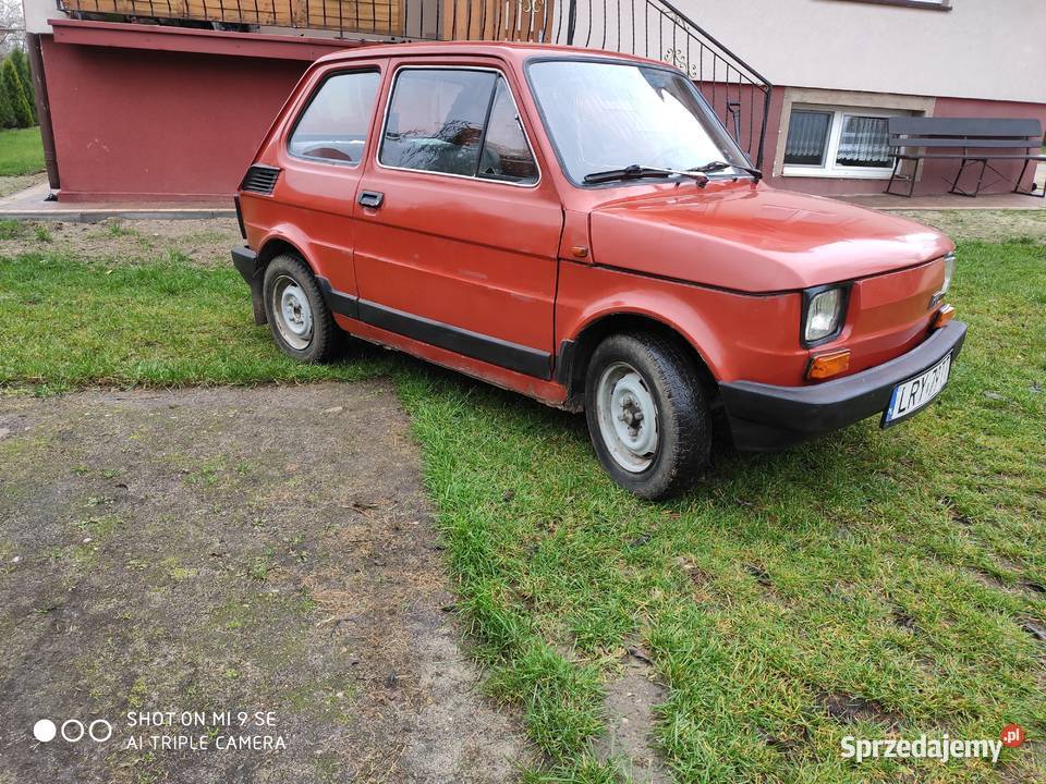 fiat 126p export Maluch Zarejstrowany Motoryzacja Siedlce