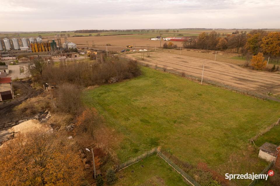 Działka przemysłowa w Wilkowie woda Namysłów