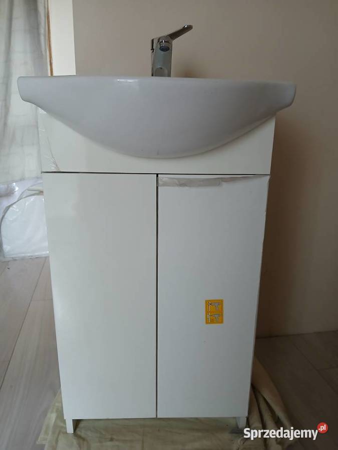 Szafka łazienkowa z umywalką 50 bateria syfon 50cm wielkopolskie Kalisz sprzedam