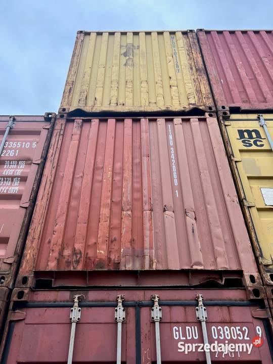 Kontener morski magazynowy budowlany 20 DV Rzeszów