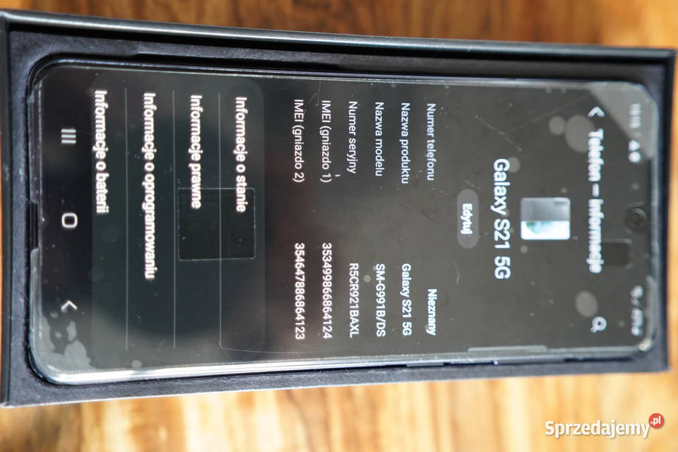 Samsung S21 5G 256 GB 7 miesiecy Gwarancji Kraków