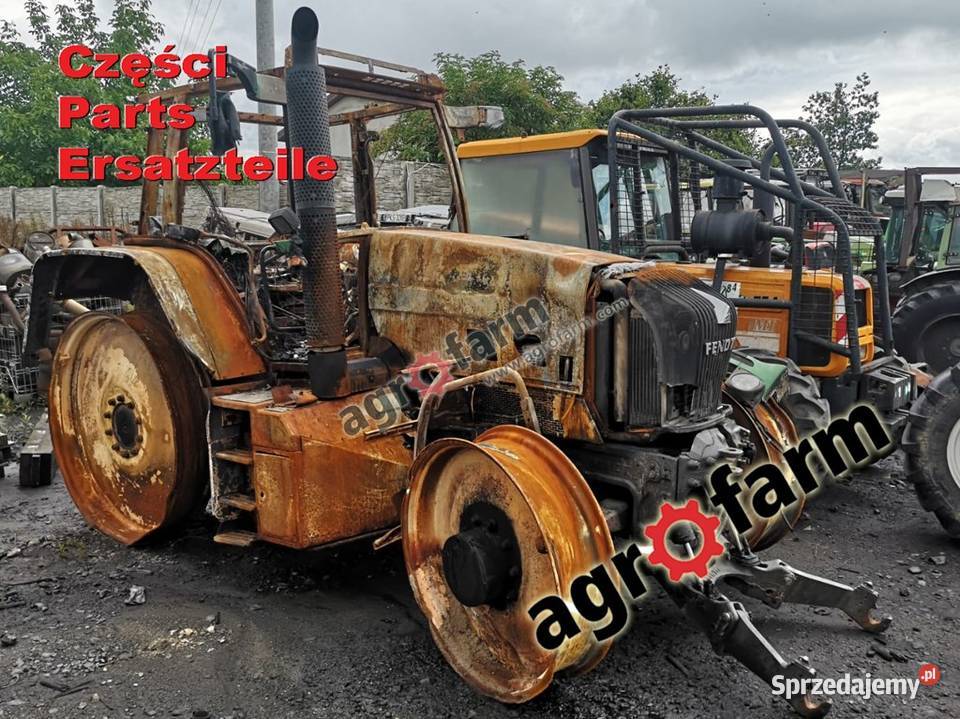 Fendt 718 części skrzynia biegów most przedni Byków