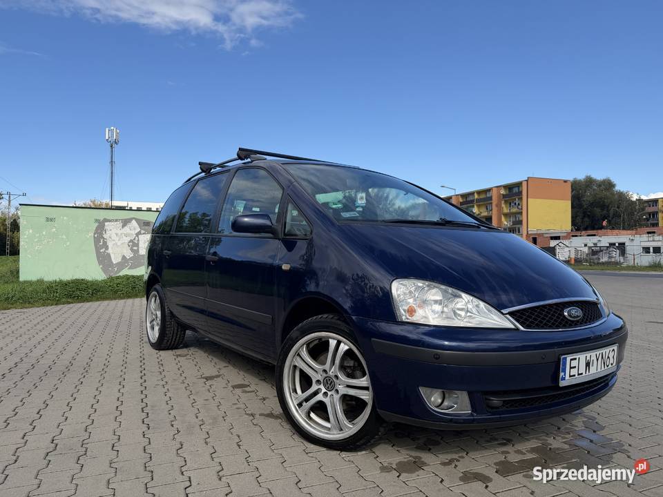 Ford galaxy 19 tdi 2003 MOCNO DOINWESTOWANY diesel łódzkie Łowicz sprzedam