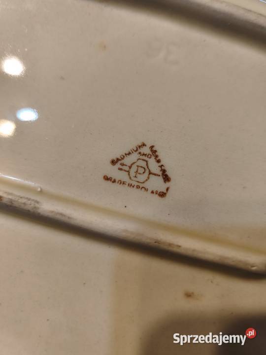 Patera półmisek PRL Tłuszcz
