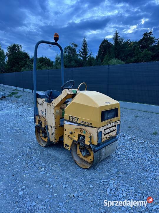 Walec terex benford TV8001 Kubota 2006r