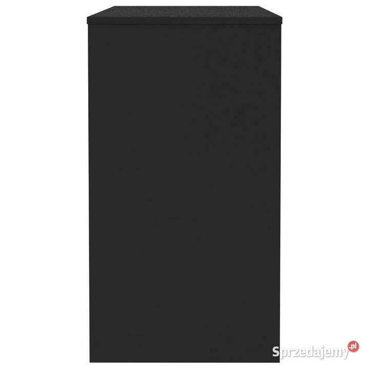 Biurko czarne 90x40x72 materiał drewnopochodny mazowieckie Warszawa sprzedam