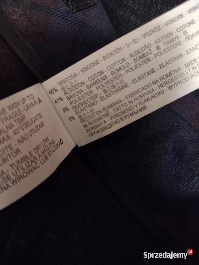 36S ZARA Ekskluzywne spodnie rurki z Londynu Kraków