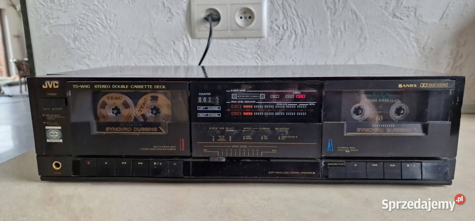 JVC TD W 110 TDW110 magnetofon casette deck Międzychód sprzedam