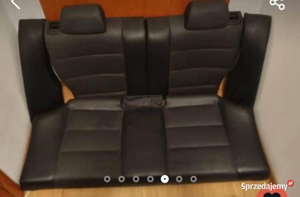 Kanapa skórzana e36 compact skóra czarna szara Warszawa sprzedam
