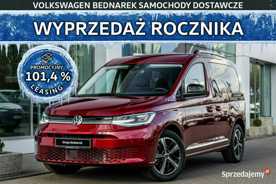 Volkswagen Caddy Style 20 TDI 122 DSG V 2020 Łódź