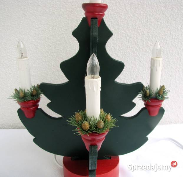 Choinka Lampka Świecznik Boże Narodzenie 355 Koszalin