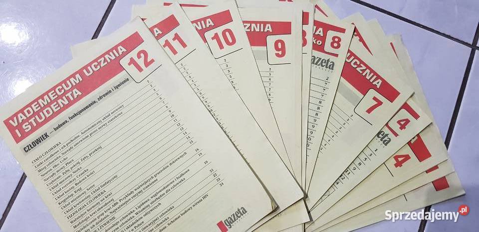 Vademecum nauka wiedza fakty liczby podręcznik ISBN 9788378799764 Kielce