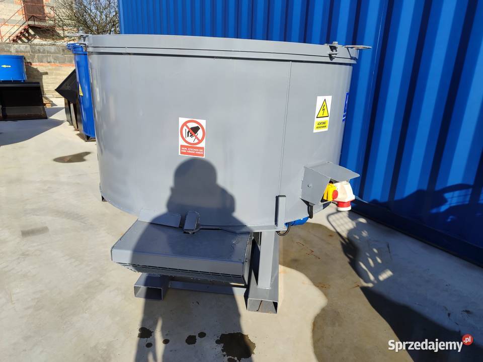 Betoniarka elektryczna 1000l mieszalnik betonu Opacionka