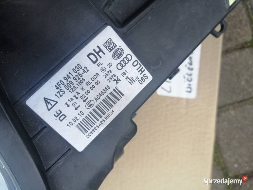 Lampy lampa przód Audi A6 C6 Lift BiXenon LED Rok produkcji 2010 pomorskie Domatówko sprzedam