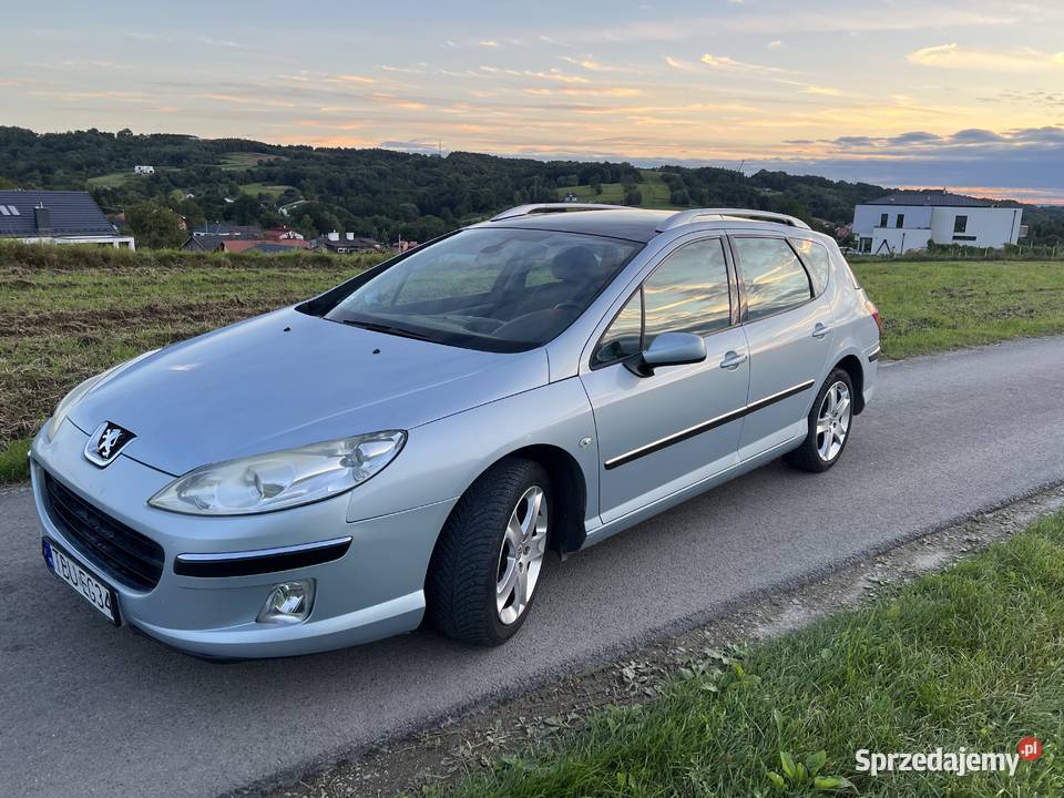 Peugeot 407 20 diesel 136 android panorama podkarpackie Rzeszów