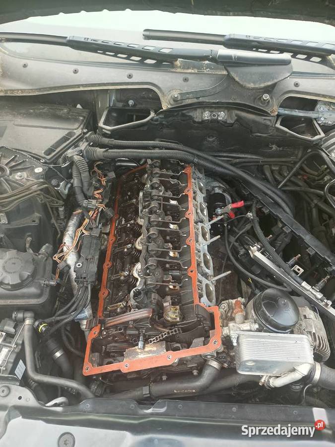BMW E60 n52b25 uszkodzony silnik