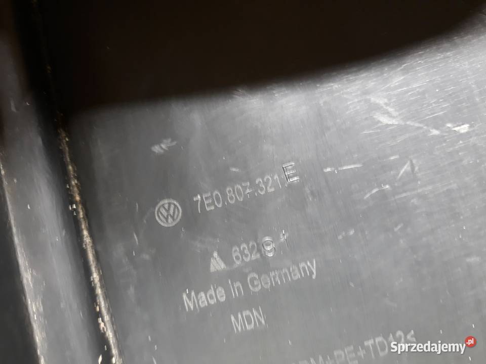 VW T5 T6 NAROŻNIK ZDERZAKA LEWY TYŁ 7E0807321E wielkopolskie sprzedam