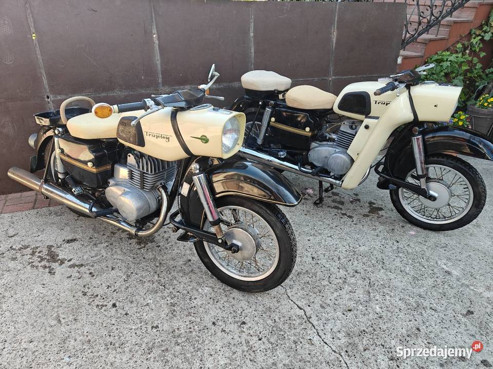 Dwie sztuki MZ trophy 250 es2502 dwusuwowy MZ