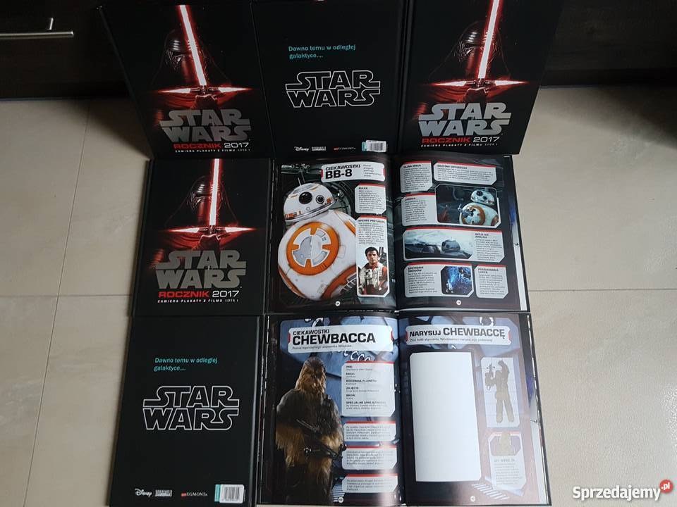Star Wars Rocznik 2017 zawiera plakat z filmu Kielce sprzedam