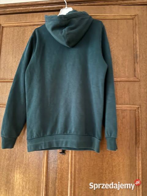 Bluza męska S CA zielona z kieszenią z kapturem Częstochowa sprzedam