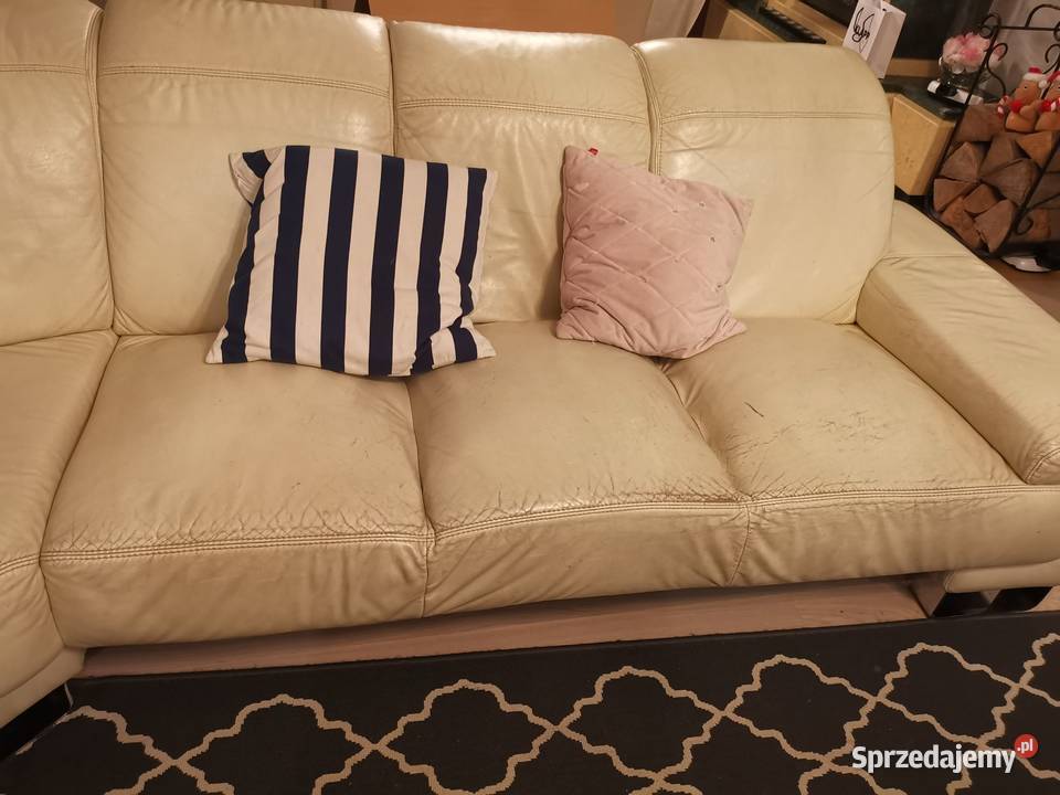 Sofa Skóra kujawsko-pomorskie Bydgoszcz sprzedam