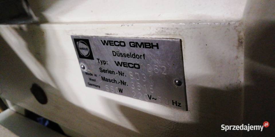 weco automat optyczny szlifierski Bytom sprzedam