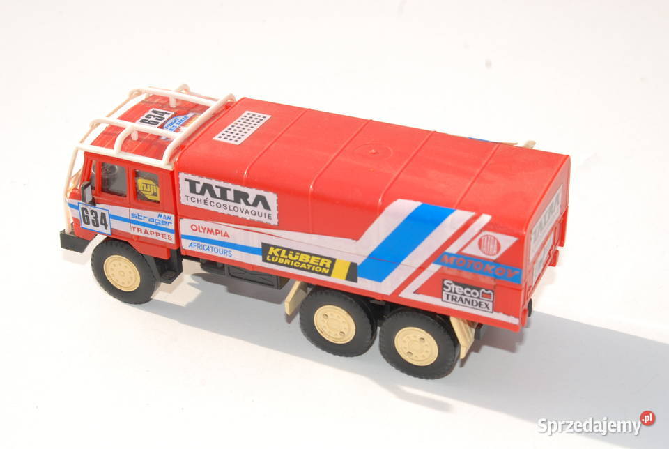 Stara Zabawka ciężarówka Tatra 815 Rally Dakar śląskie Cieszyn