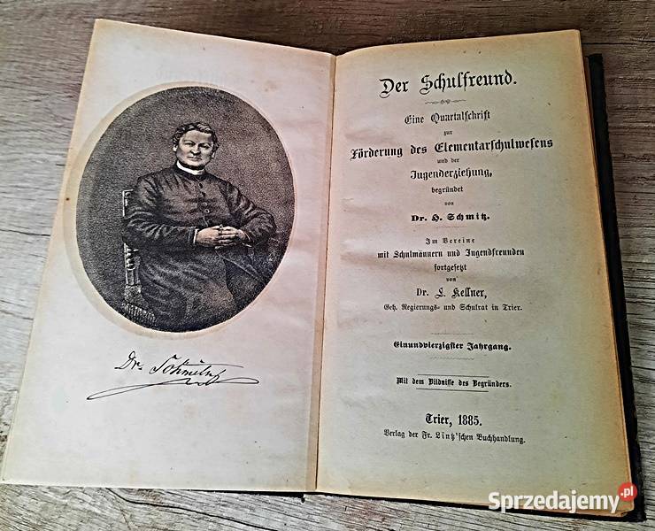 Der Schulfreund Eine Quartalschrift w j Antykwariat Antyki, Sztuka, Kolekcje Ostrów Wielkopolski