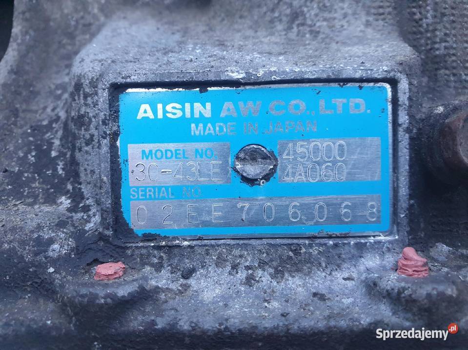 AUTOMATYCZNA SKRZYNIA BIEGÓW Hyundai H1 H100 25 lubelskie Rudka