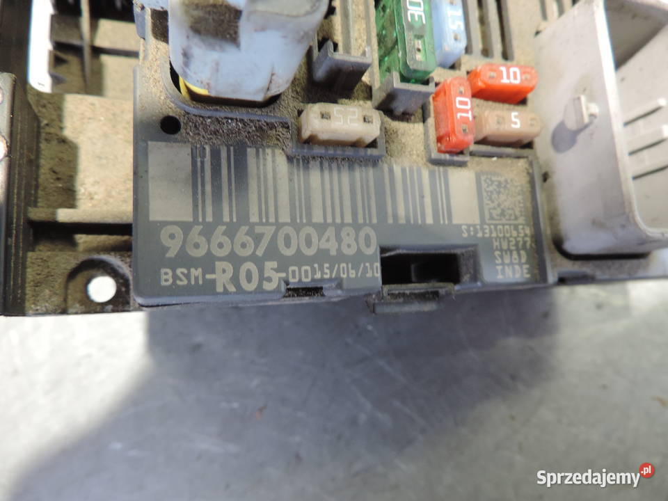 MODUŁ BSM PEUGEOT CITROEN BERLINGO 9666700480 Nowy Sącz