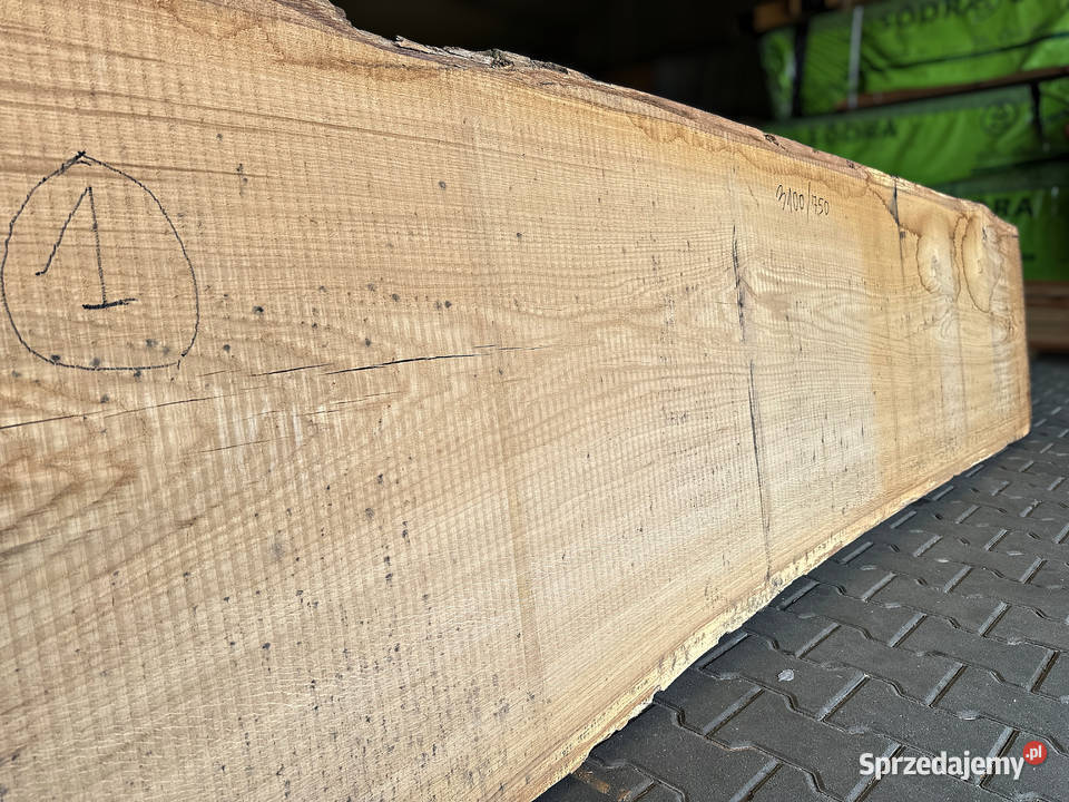 Deska dębowa Slab dębowy na blat 3100x750 mm 1 Łabuńki Pierwsze