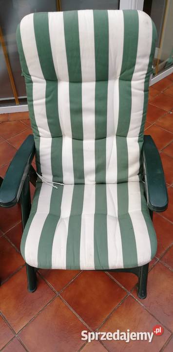 Poduszki na leżaki krzesła 2 materacyki Garwolin sprzedam