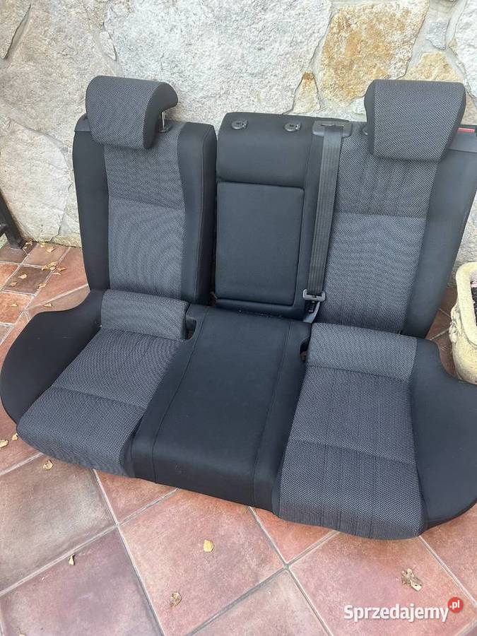 Fotele Boczki welurowe Alfa 159 SW czarne osobowe Kraków