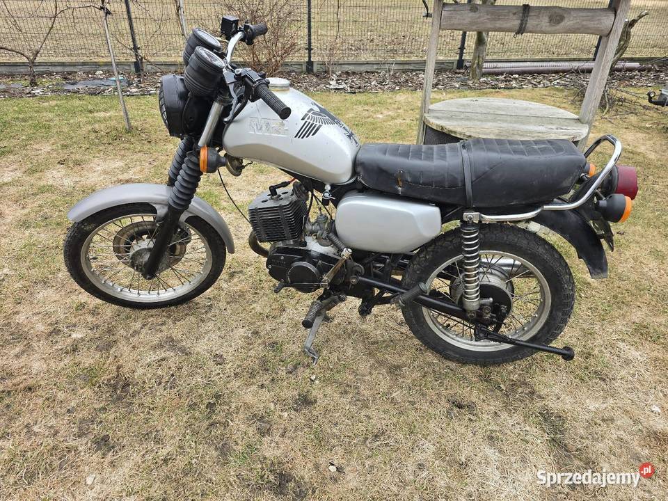 Sprzedam MZ etz 125 z papierem akryl Pleszew