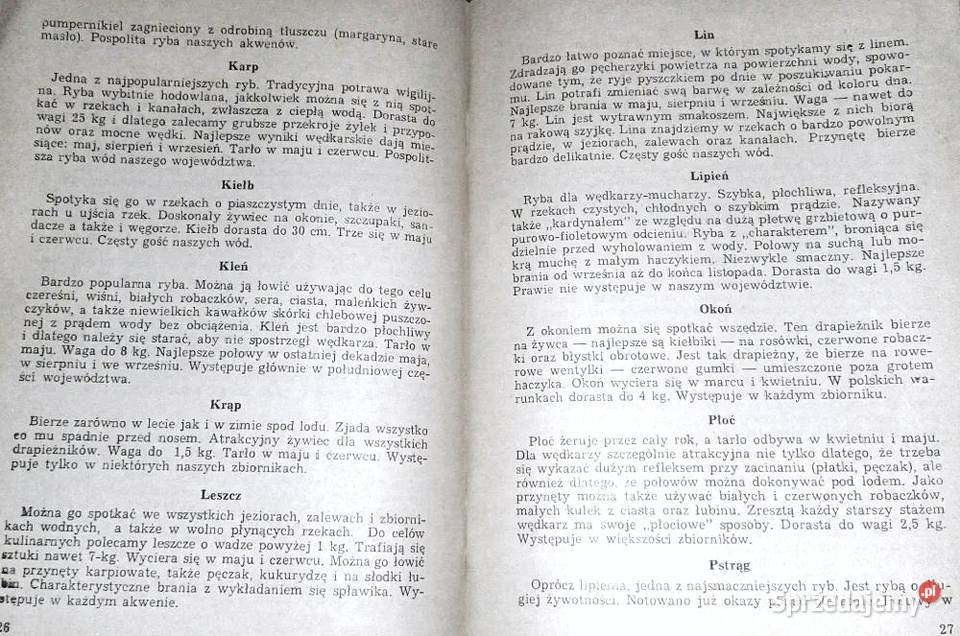 Vademecum wędkarza Z Chojnacki P Głowacki miękka Chełm