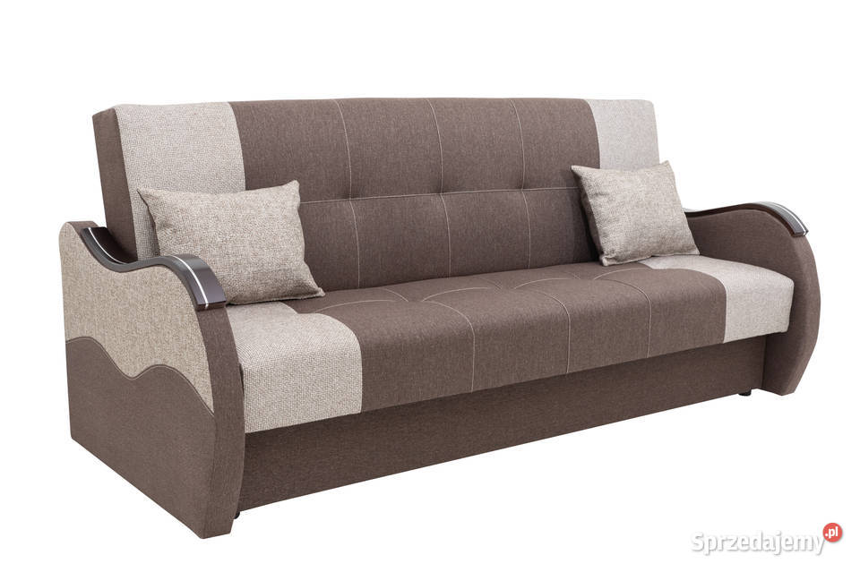 Wersalka Tapicerowana Brązowa EWA Stalowa Wola