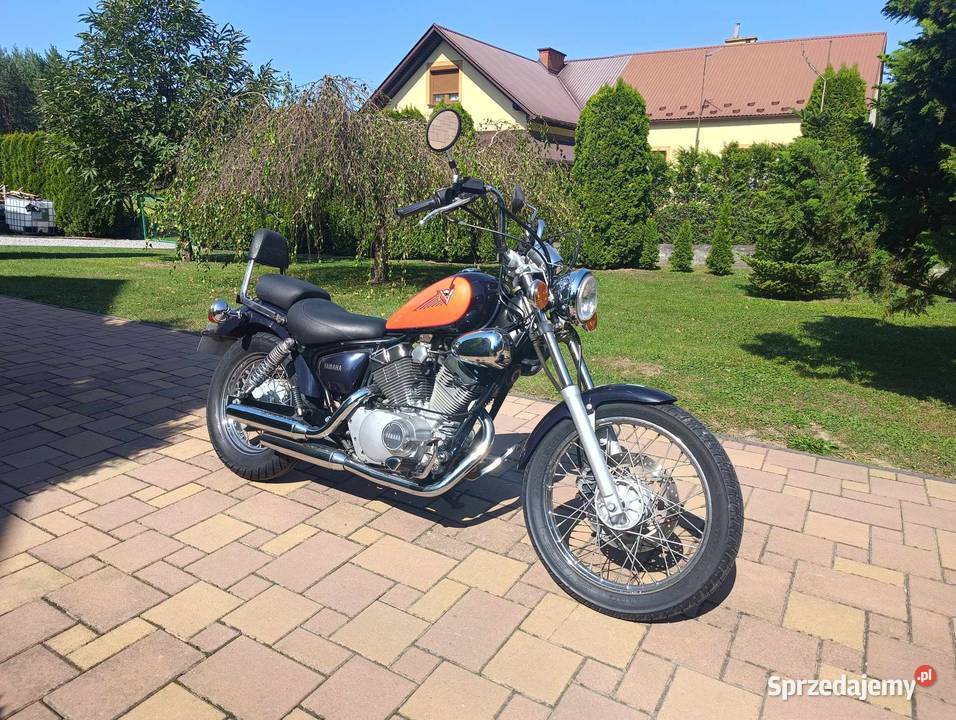 Yamaha XV Virago 125 2001 roku Na kat B RATY Motocykle, skutery, quady