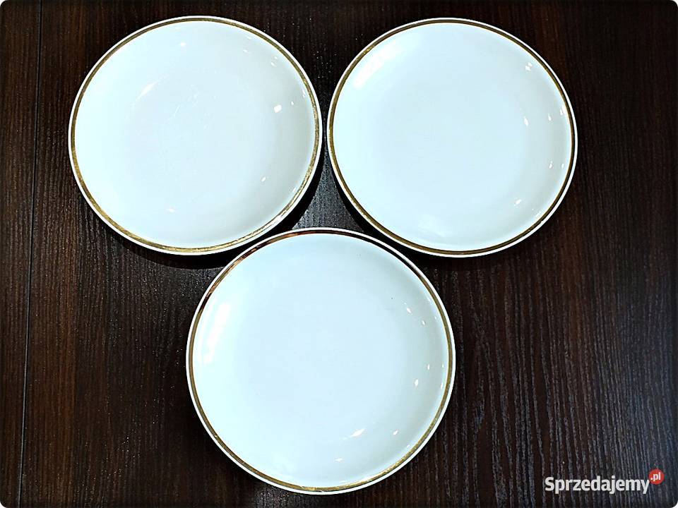 Talerz Talerzyk deserowy 19 Fabryka Porcelany Talerze i talerzyki